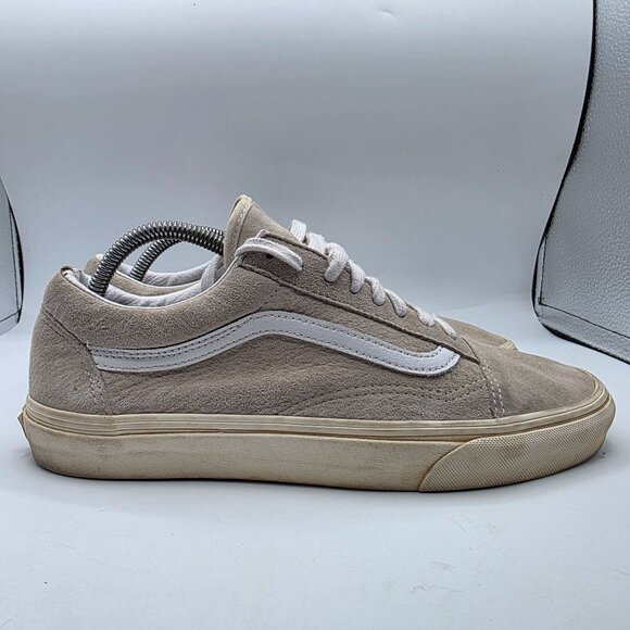 Vans Old Skool Heiq Eco Dry Mens Size 9.5 Beige White Low Top Skate Shoes main image 12